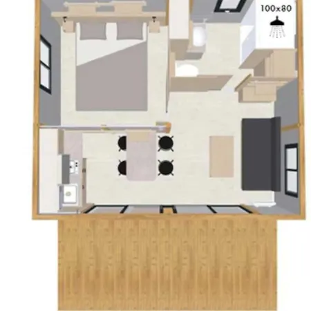3 Etoiles - Piscine - Ccafgfe Chalet Douville